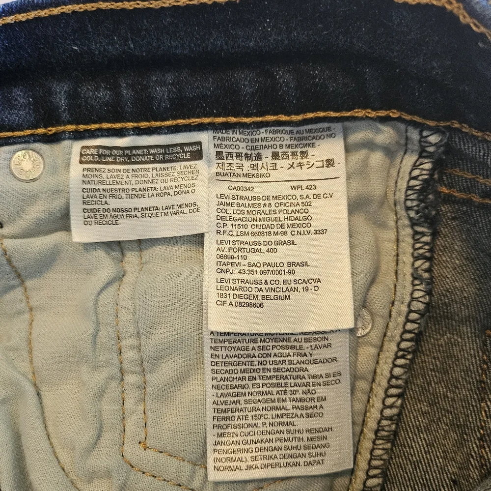 Levi's Men's Blue Jeans - Picture 3 of 3